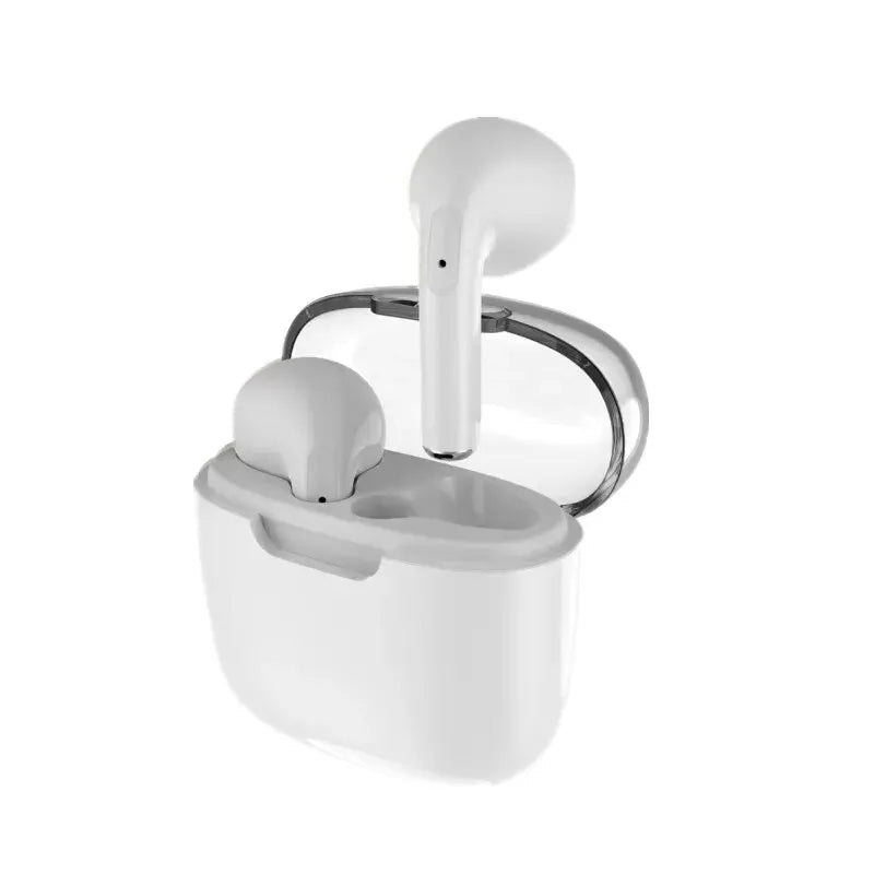【ゆいまーるショップ】イヤホン ワイヤレス Bluetooth5.3 ヘッドホン コンパクト マイク ハンズフリー iPhone Android 軽量 高音質 長時間再生 5時間 軽くて、おしゃれで、高音質!コンパクトなワイヤレスイヤホンです。いろんなBluetooth搭載機器にペアリング可能!iPhone、Android、パソコン、タブレット、ゲーム機など自動で簡単にペアリングできます。マイク機能が付いておりハンズフリーで通話が楽しめます。しかも、便利なタッチセンサー付きです。