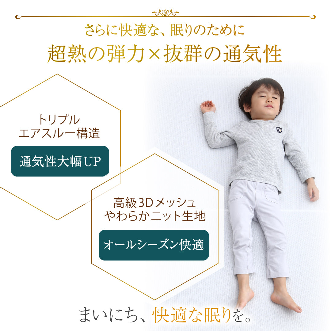 超熟三つ折り高反発マットレス敷布団 三つ折りマットレス 敷布団 高反発マットレス 体圧分散マットレス 抗菌敷布団 防臭マットレス 高通気敷布団 凹凸ウレタン 寝返りサポート 通気性マットレス
