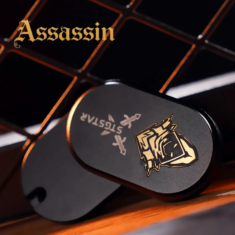 フィジェットスライダー Assassin アサシン EDC メカニカル 磁気スライド＆ローテーション おもちゃ 大人 ギフト プレゼント