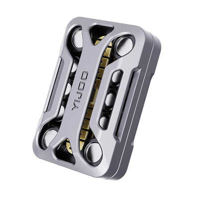 メタルフィジェットスライダー YIJOO 音叉内蔵 究極の共鳴音 EDC ガジェット  おもちゃ 大人 ギフト プレゼント