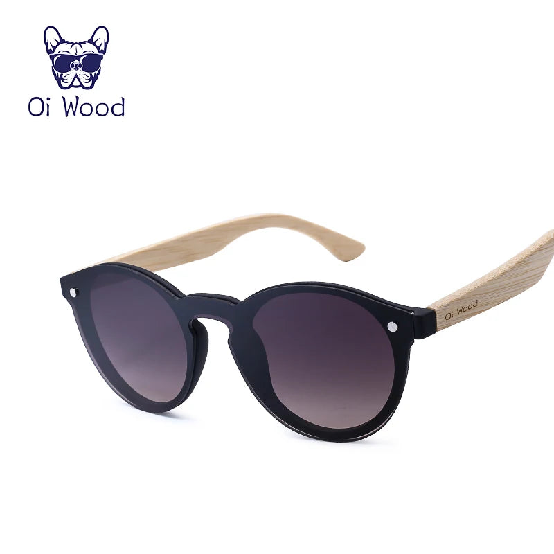 トレンド感ある偏光サングラス（Oi Wood GR8013） レディース マルチカラー トレンド サングラス 旅行 アウトドア UVカット 木製 軽量 フェス おしゃれ
