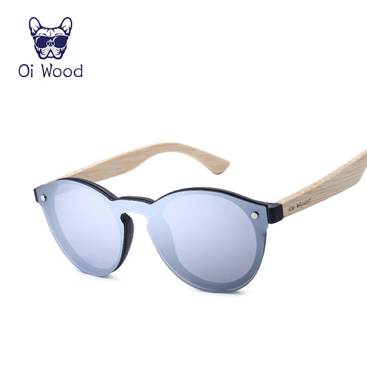 トレンド感ある偏光サングラス（Oi Wood GR8013） レディース マルチカラー トレンド サングラス 旅行 アウトドア UVカット 木製 軽量 フェス おしゃれ