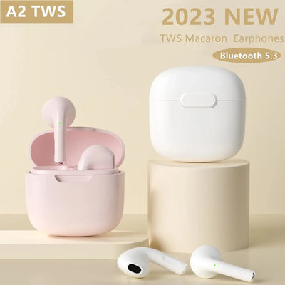 ワイヤレスイヤホン イヤホン ワイヤレス Bluetooth5.3 ヘッドホン コンパクト マイク機能 iPhone Android 軽量 高音質 長時間再生