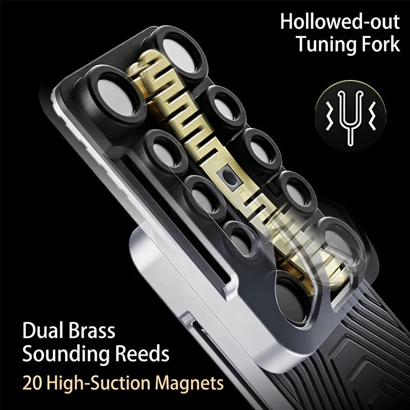 メタルフィジェットスライダー YIJOO 音叉内蔵 究極の共鳴音 EDC ガジェット  おもちゃ 大人 ギフト プレゼント