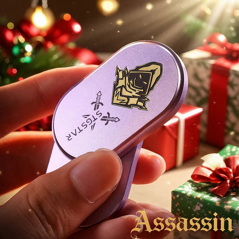 フィジェットスライダー Assassin アサシン EDC メカニカル 磁気スライド＆ローテーション おもちゃ 大人 ギフト プレゼント
