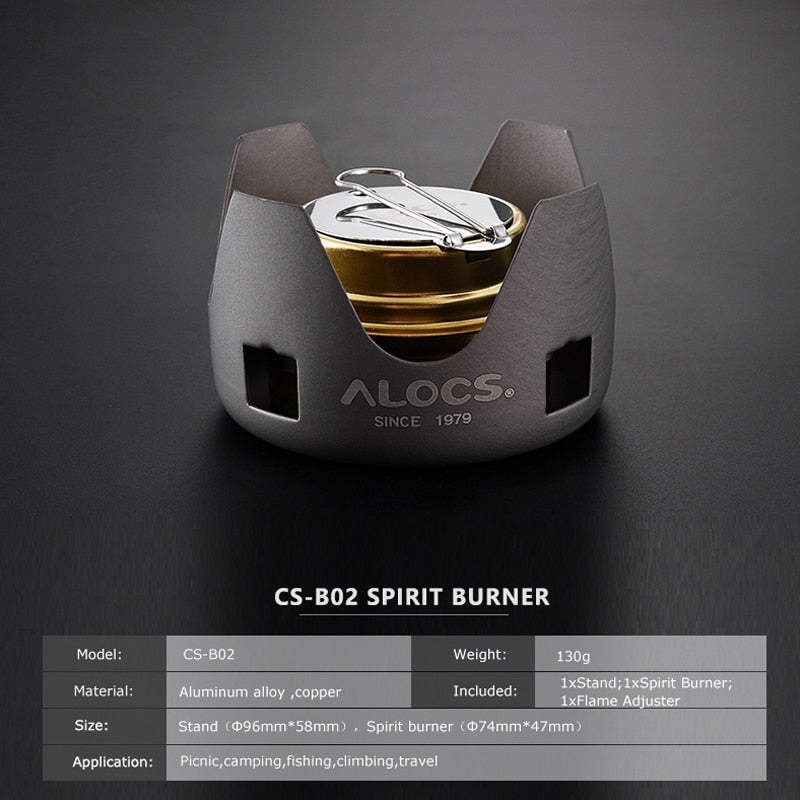 未使用　SOOMLOOM アルコールストーブ シルバー ゆいまーるショップ】 アルコールストーブ